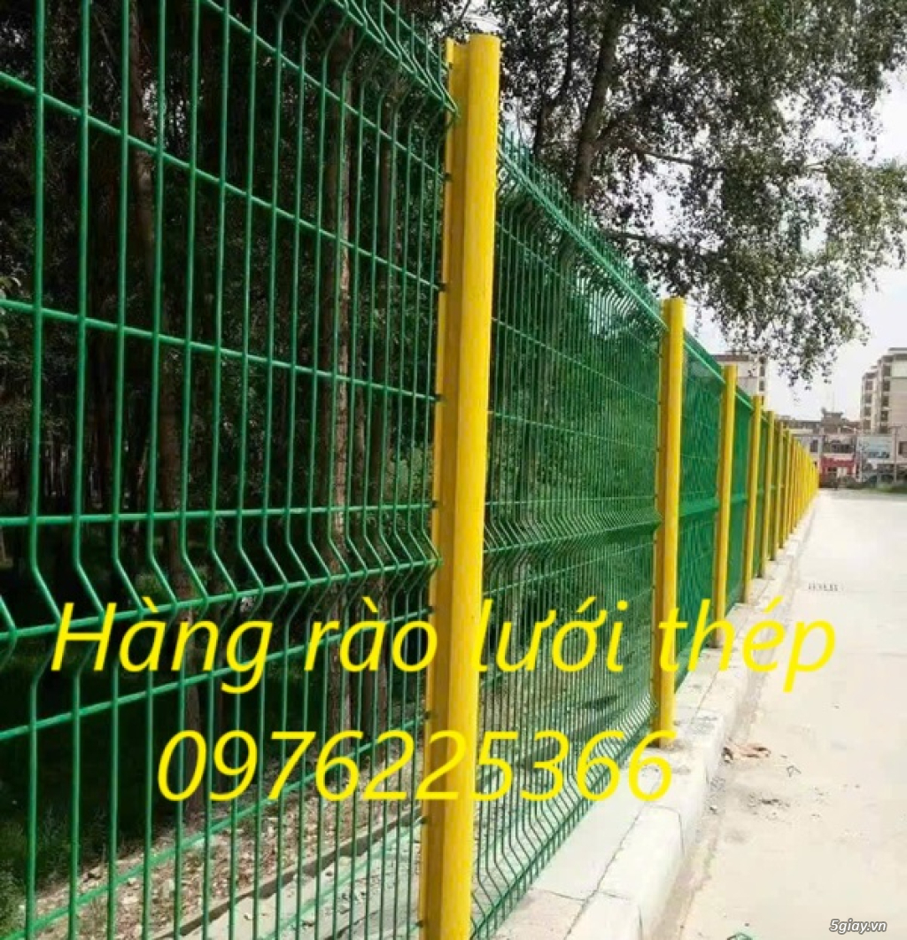 Giá hàng rào lưới sơn tĩnh điện chấn sóng D4, D5, D6, D8 - 5