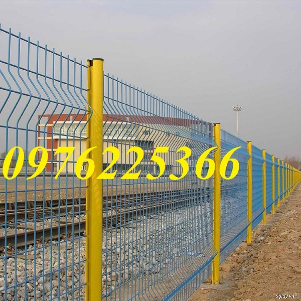 Giá hàng rào lưới sơn tĩnh điện chấn sóng D4, D5, D6, D8 - 2