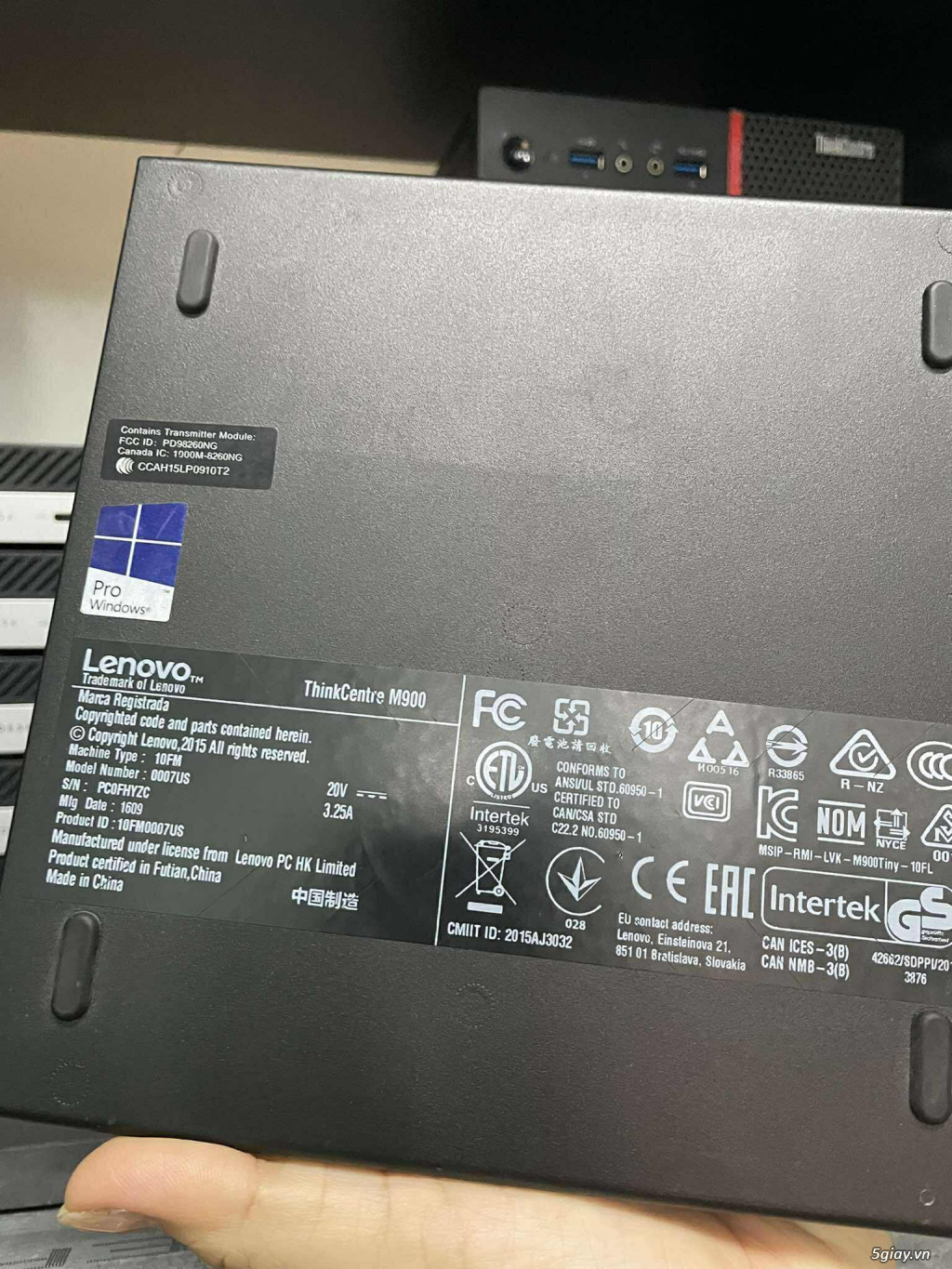 PC TYNI LENOVO i5 6500T/ram 8Gb/ssd 240Gb Full wifi, bluetooth - 5