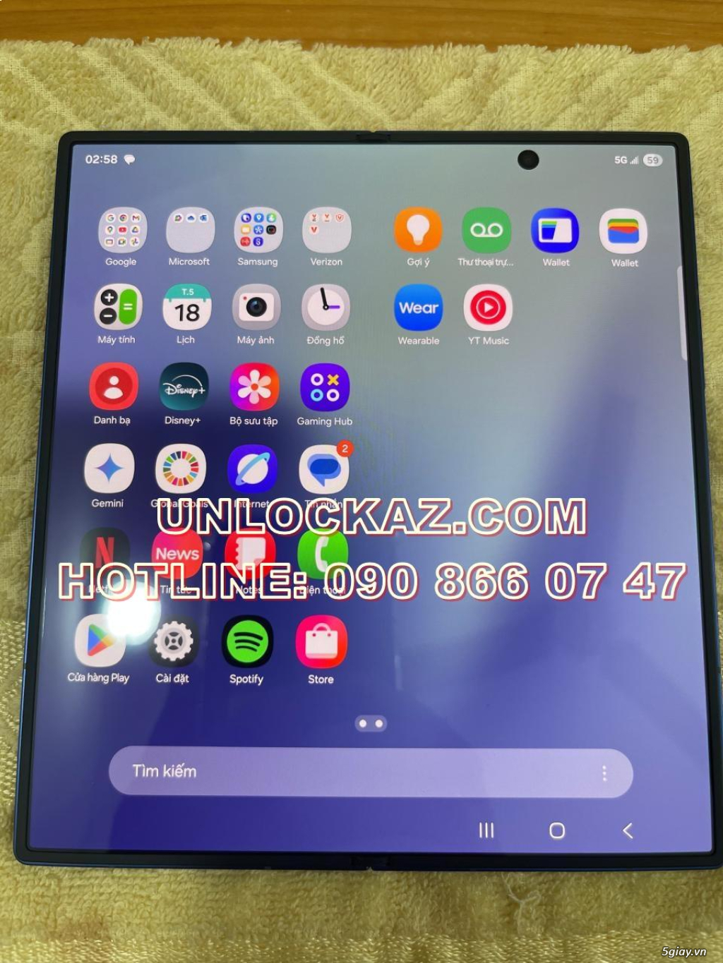 Unlock Samsung Galaxy Z Fold 7, Z Flip 7 lấy liền - 2