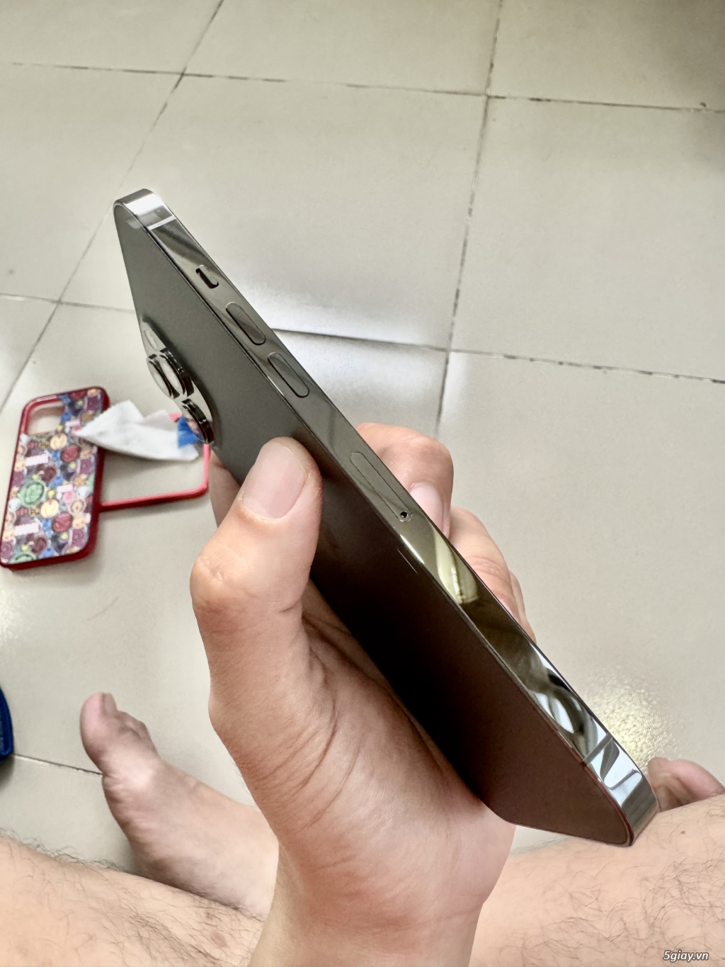 Iphone 12 Promax 256gb kèm nhiều phụ kiện