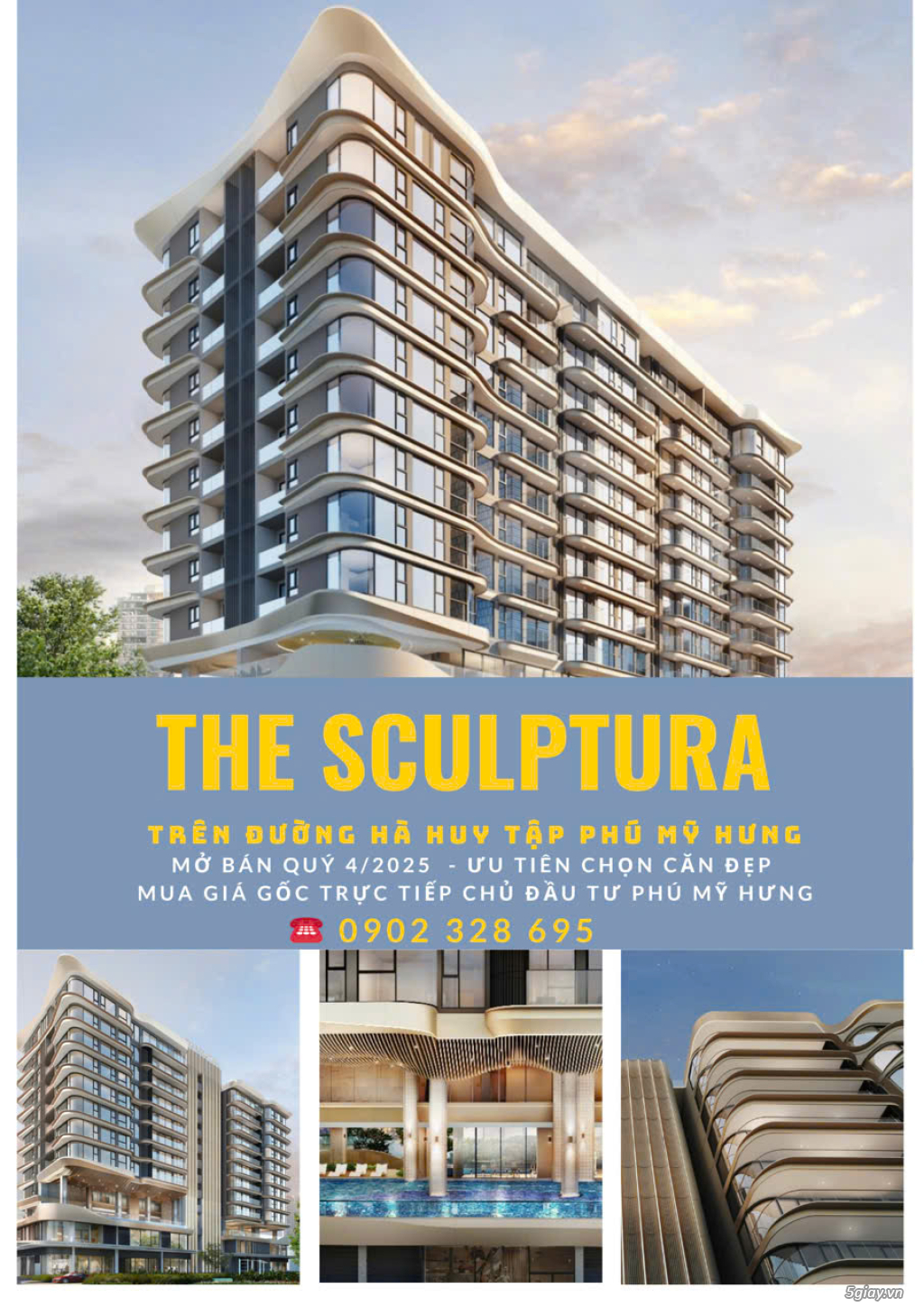 THE SCULPTURA PHÚ MỸ HƯNG – CHỈ 75 CĂN HỘ CAO CẤP ĐƯỢC MỞ BÁN 2025 - 2