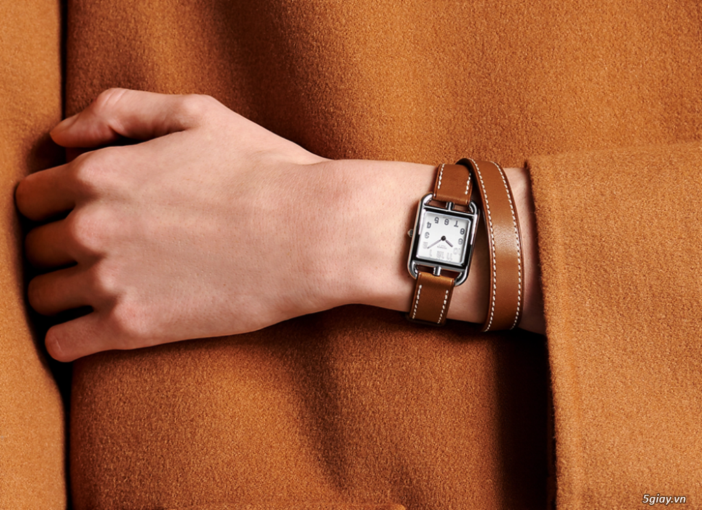 Đồng Hồ Nữ : Hermes Cape Cod Small CC1.210 - Dây da Fullbox...