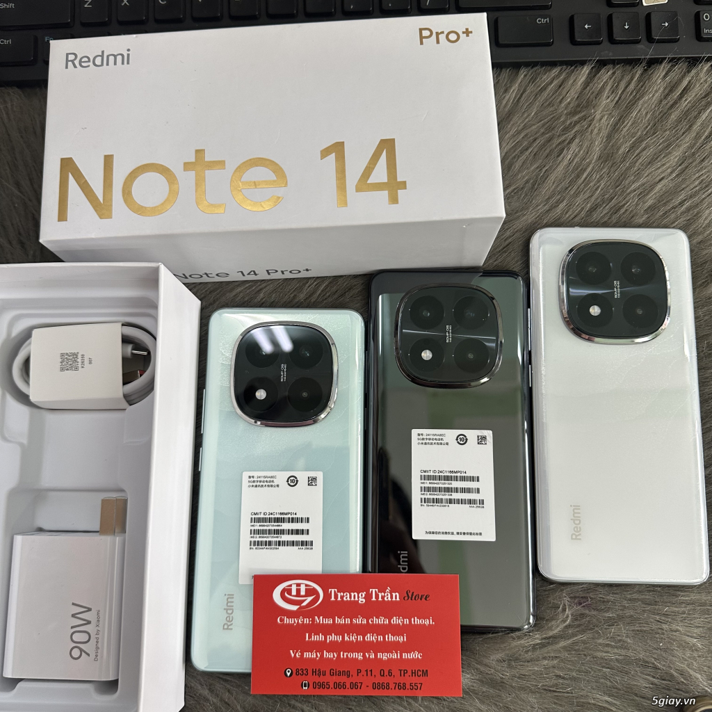 Xiaomi Note 14 Pro Plus 5G 12/256G Fullbox keng, có trả góp - 3