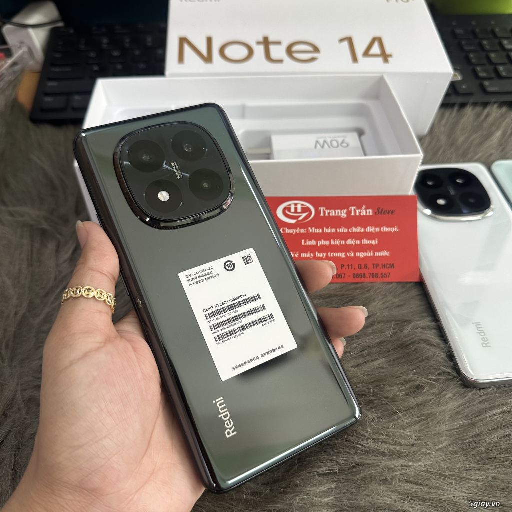 Xiaomi Note 14 Pro Plus 5G 12/256G Fullbox keng, có trả góp - 1