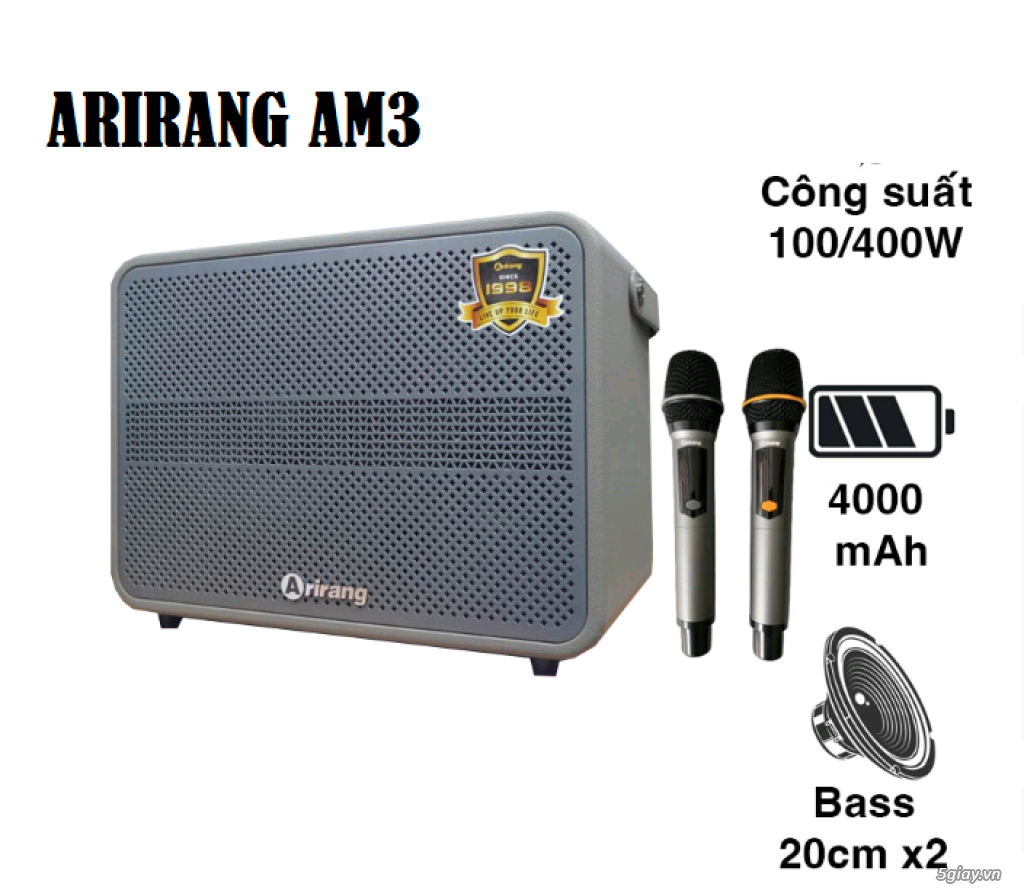 Loa Karaoke xách tay Arirang AM3 giá bán rẻ đặc biệt tại Thủ Đức
