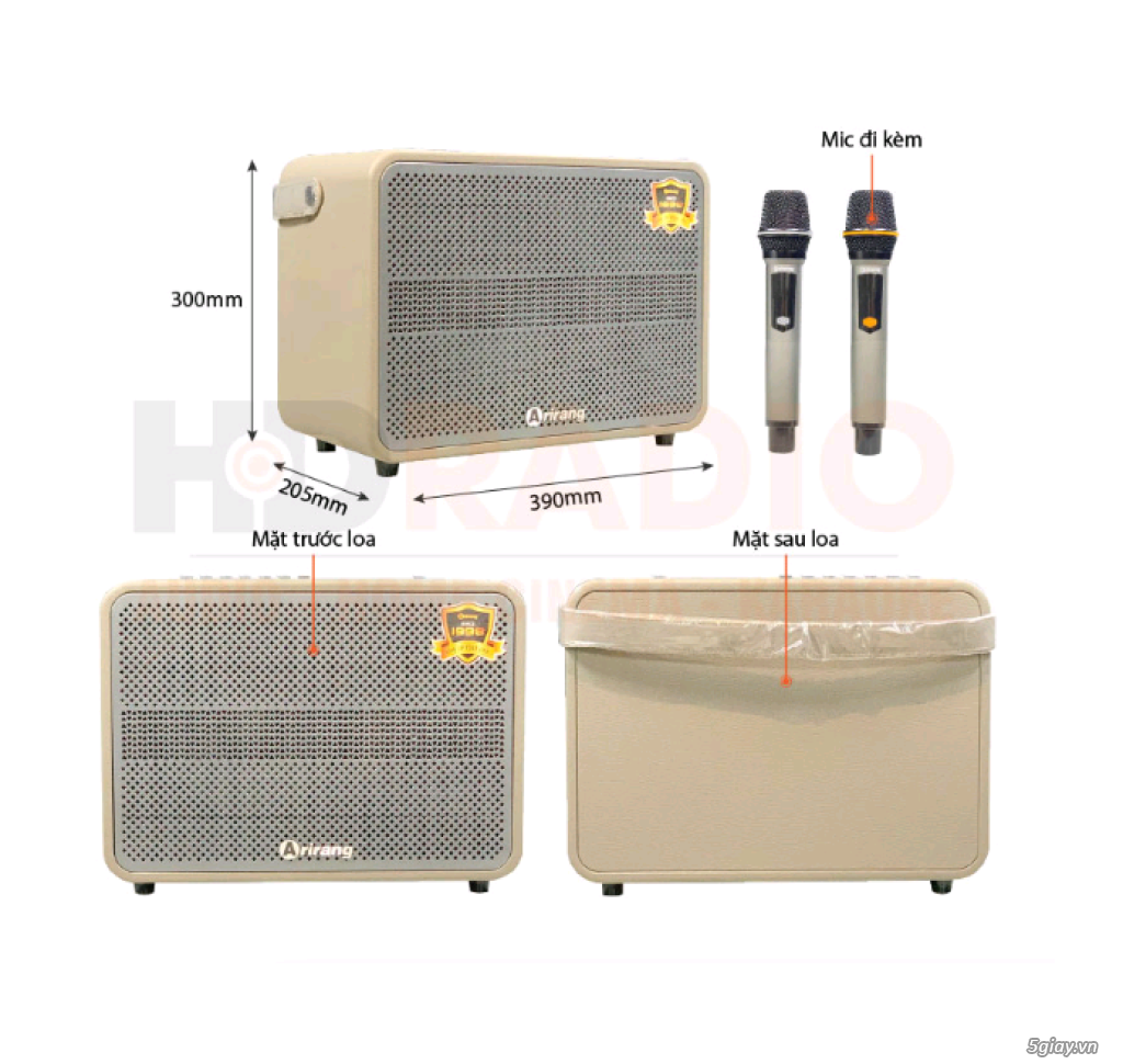 Loa Karaoke xách tay Arirang AM3 giá bán rẻ đặc biệt tại Thủ Đức - 2