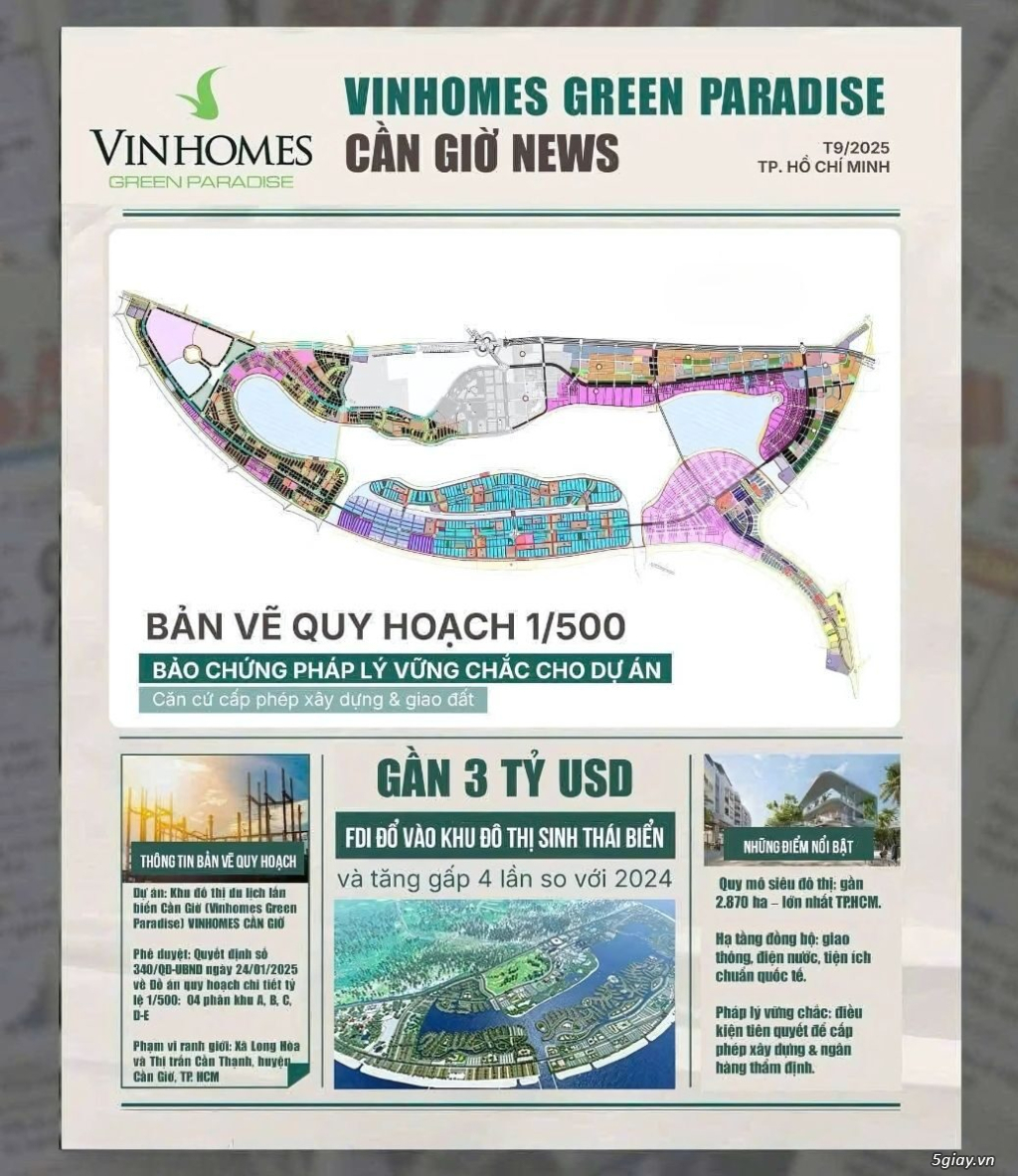 Giỏ hàng độc quyền Vinhomes Green Paradise, nhận booking vị trí tốt - 3
