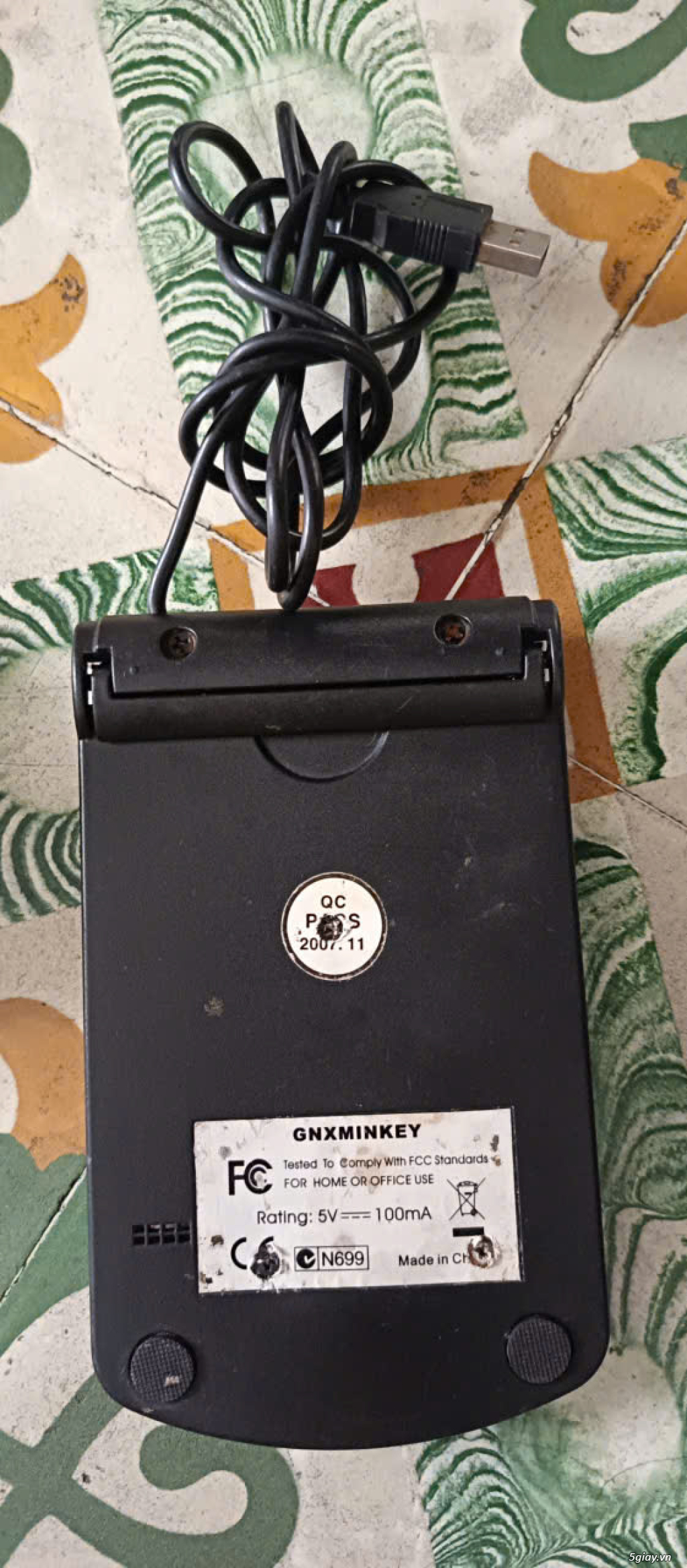 Bàn phím số cho laptop có 2 cổng USB - 1