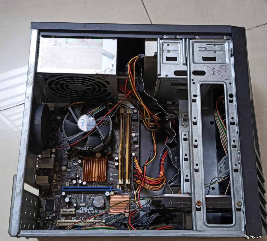Thùng CPU Mainboard ASUS socket 775, duo core 2.9G, ram 3G - 2