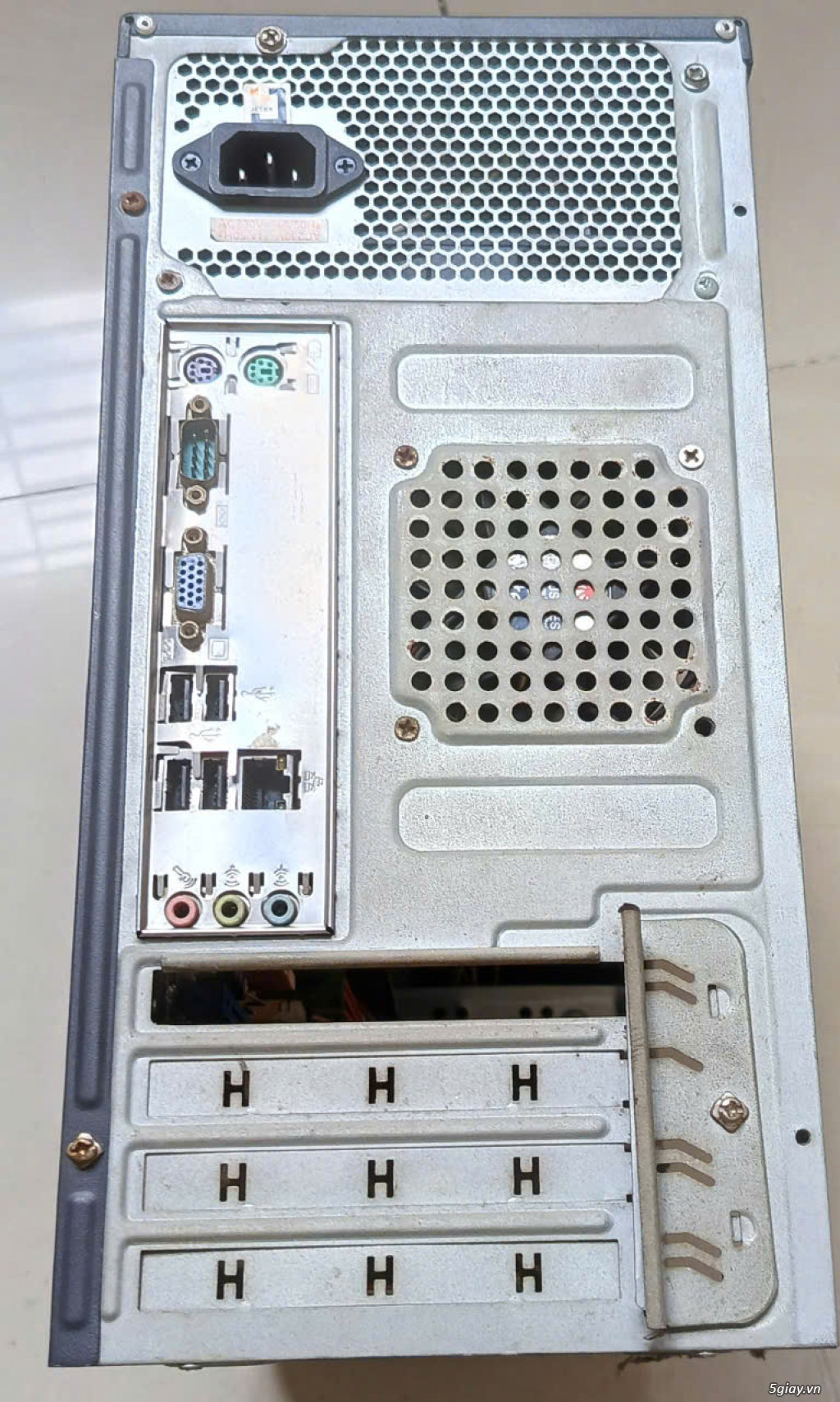 Thùng CPU Mainboard ASUS socket 775, duo core 2.9G, ram 3G - 4