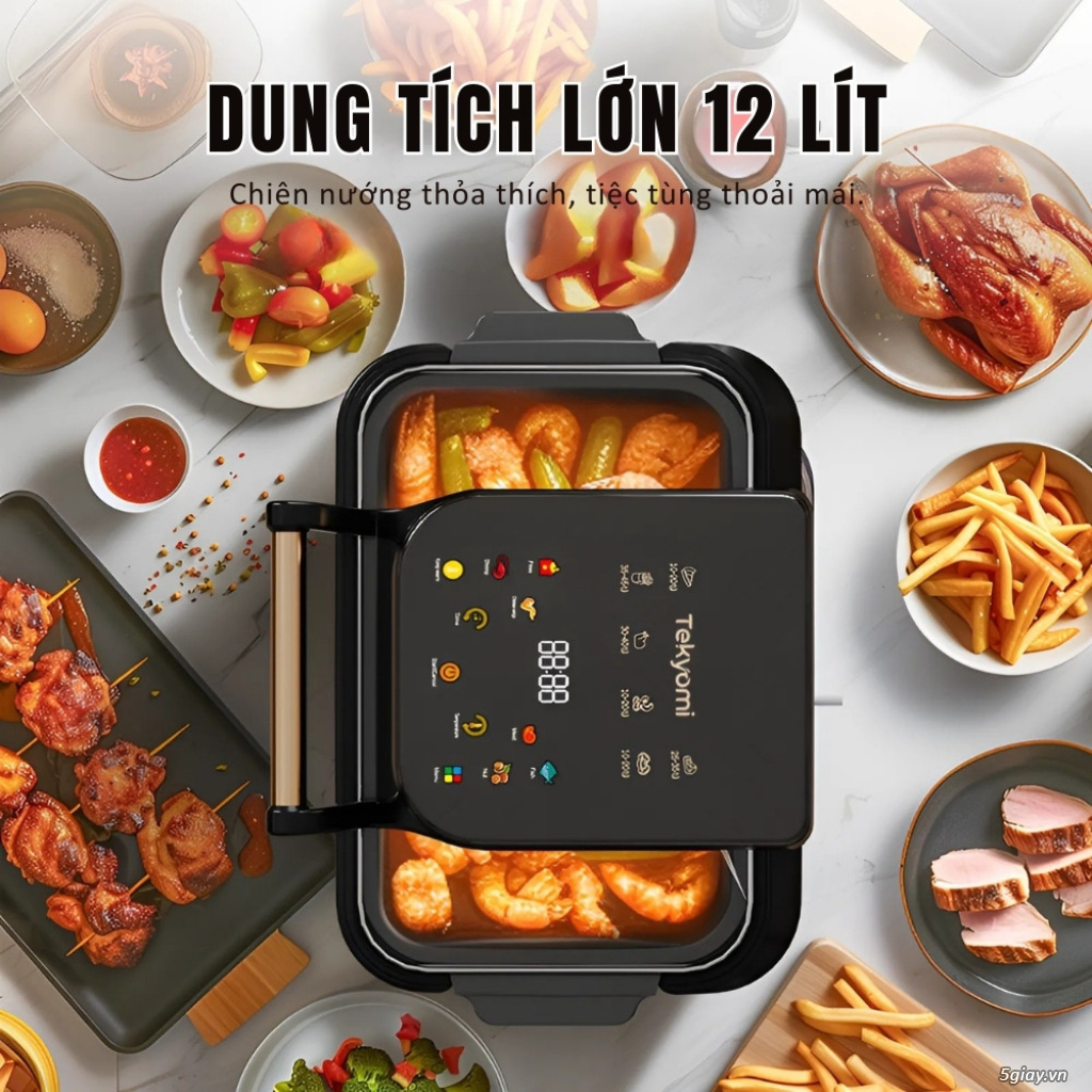 Nồi chiên không dầu TEKYOMI BN-01 - 16