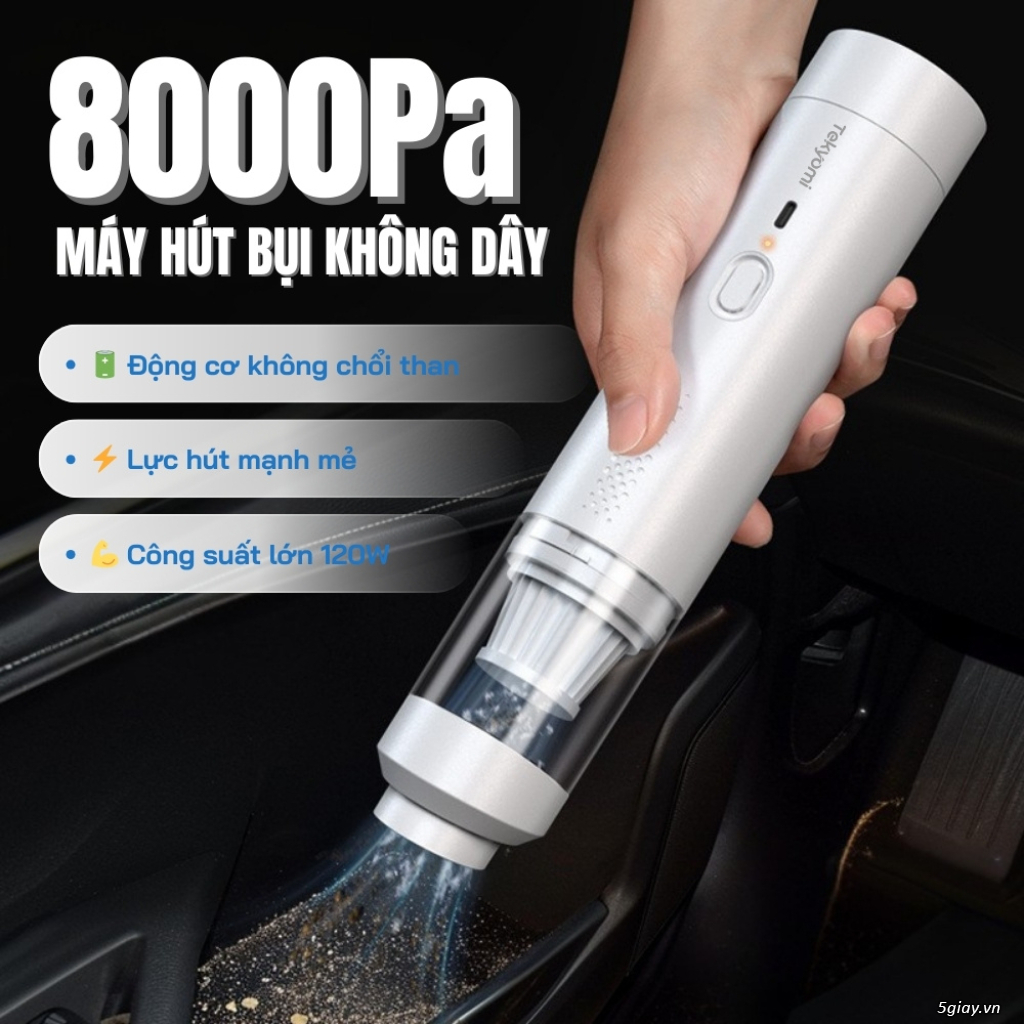 Máy Hút Bụi Cầm Tay Mini TEKYOMI EG-121 - 13