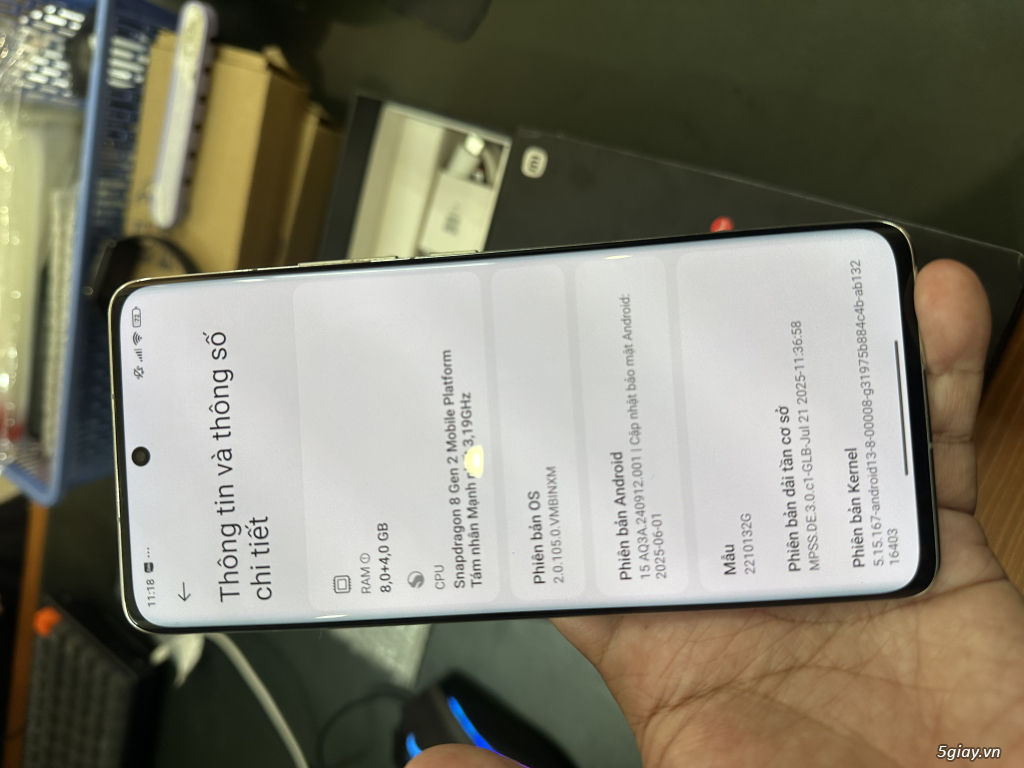 xiaomi mi 13 pro zin all fullbox đã unclock giá tốt có giao lưu - 5