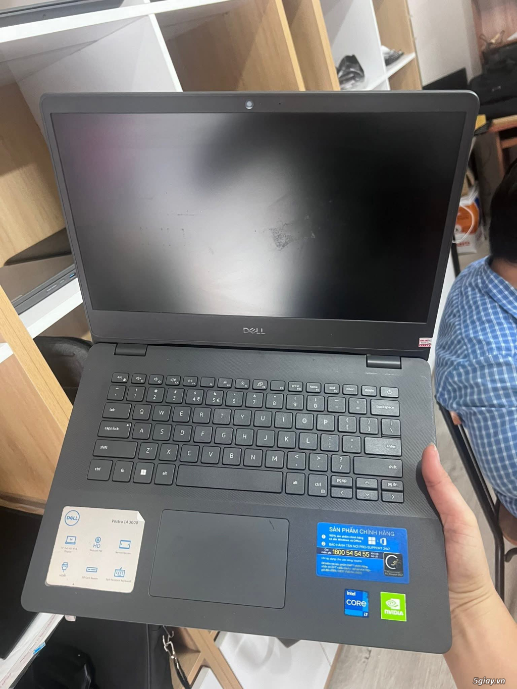 Dell vostro 3400 i7gen11/ ram:16gb/ ssd:512gb/ vga mx330/ màn 14in ful - 1