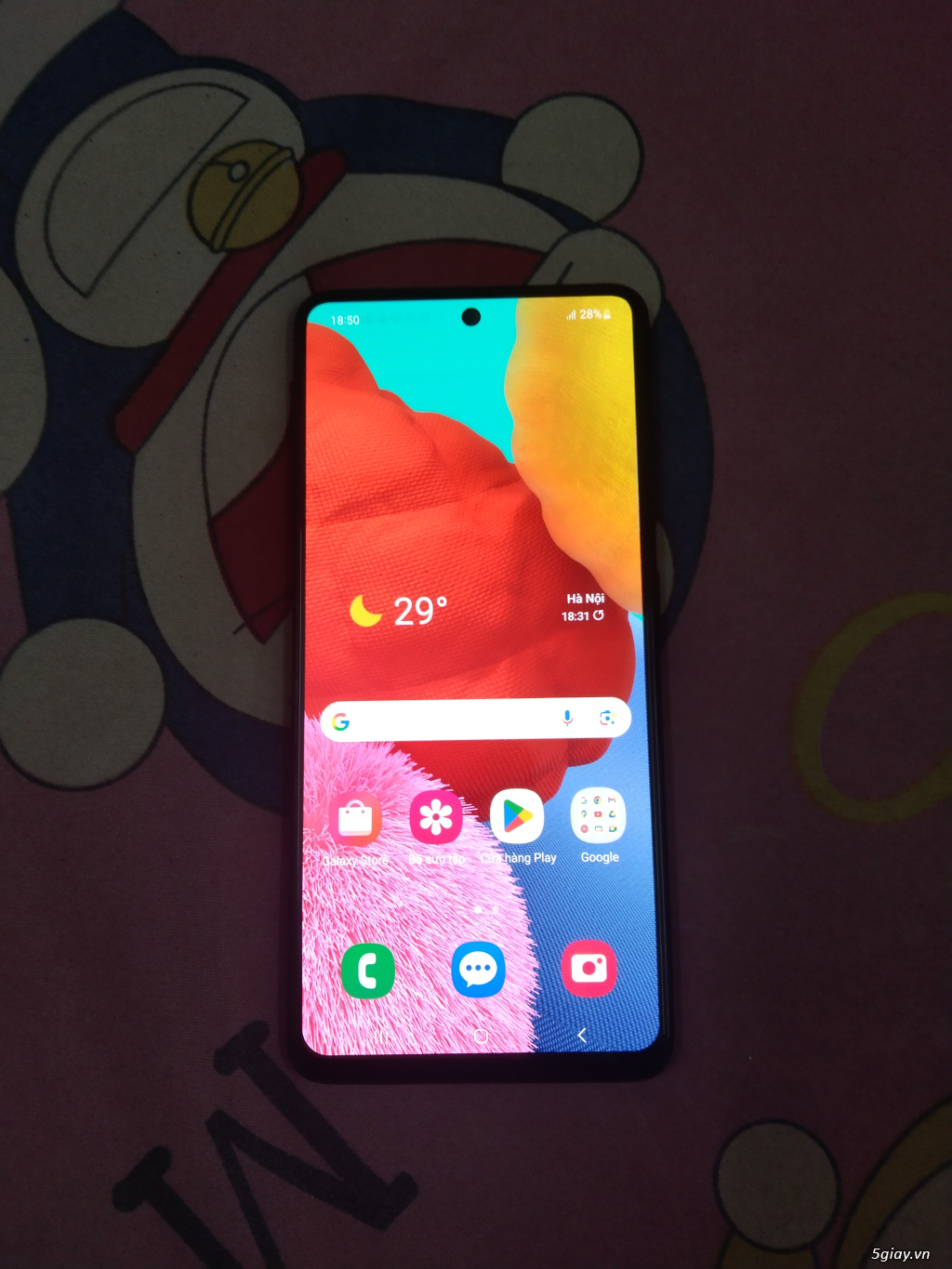 Samsung Galaxy A51 màuđen,Android 13,6.5inch giá tiền: 2triệu 300vnd - 2