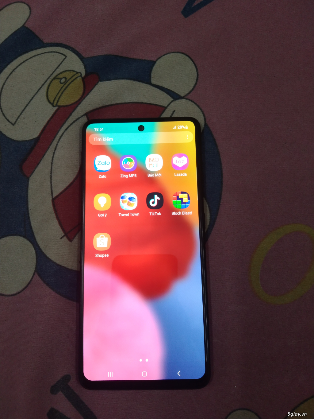 Samsung Galaxy A51 màuđen,Android 13,6.5inch giá tiền: 2triệu 300vnd - 1