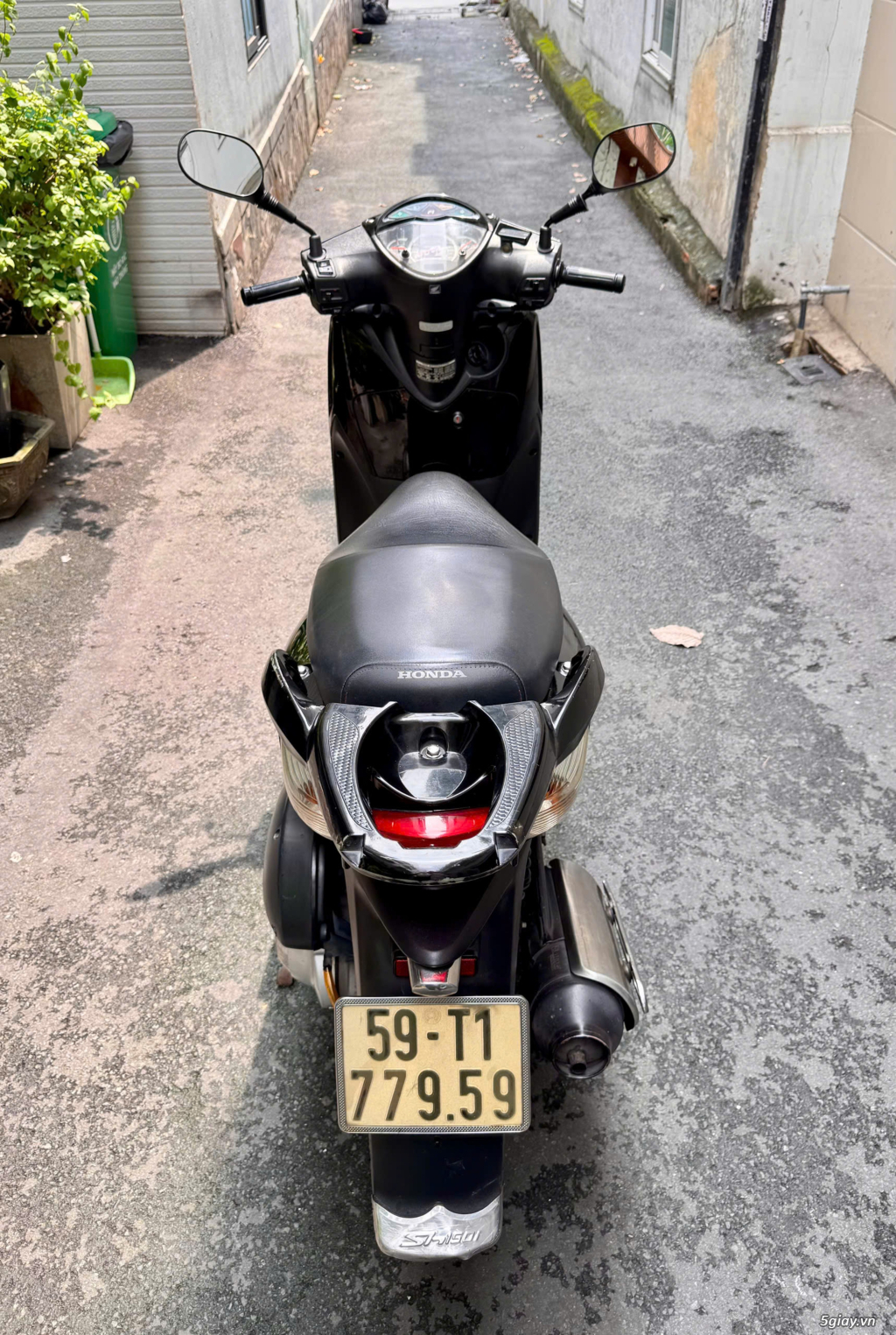 Honda SH 150i nhập Ý đk 2009 đen sport mới đẹp . - 5