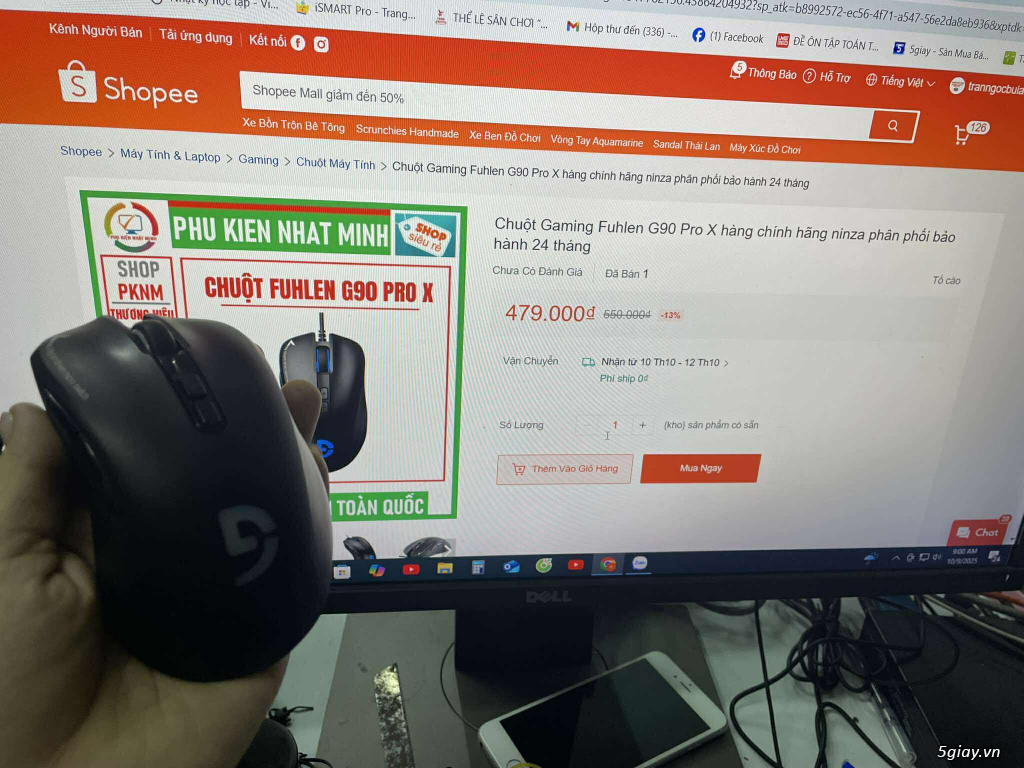 COMBO PHÍM CHUỘT + TAI NGHE ( bảo hành đến 2027) - 1