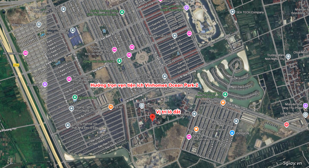 CHÍNH CHỦ CẦN BÁN NHANH - KHU ĐẤT LIỀN KỀ VINHOMES OCEAN PARK 2 - 4