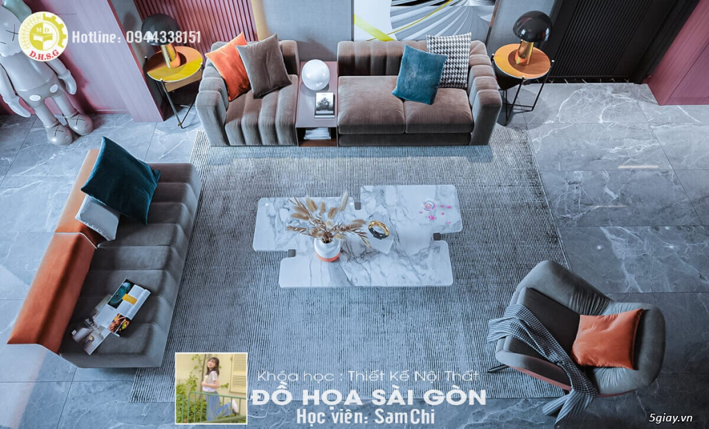 Dạy Kèm thiết kế nội thất tại Gò vấp - 1
