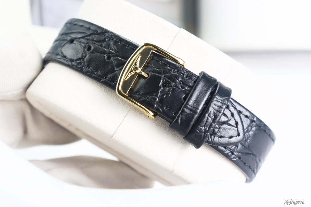 ĐH Nam Dây Da Longines Lyre L4.759.2.12.2 Demi Vàng Size 35mm - 6