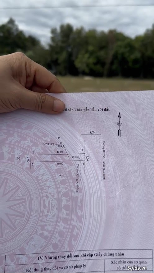 ĐẤT MẶT TIỀN ĐƯỜNG ĐT795, TÂN CHÂU TÂY NINH – ĐẤT ĐẸP, SỔ RIÊNG, GIÁ C - 2