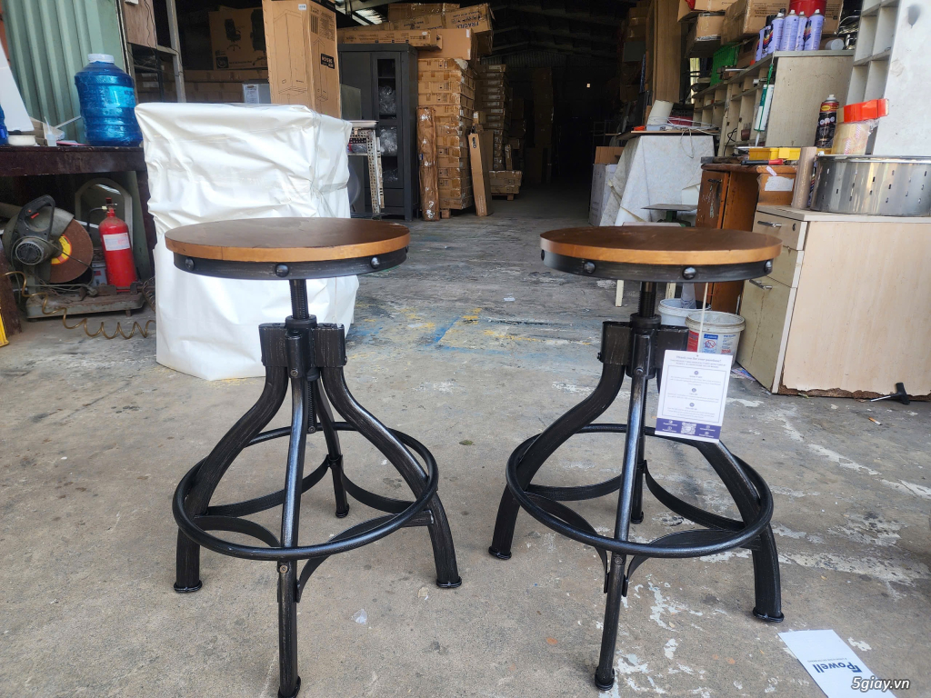 (Shock + giảm 50%): thanh lý ghế tròn xuất khẩu thị trường Mỹ - 4