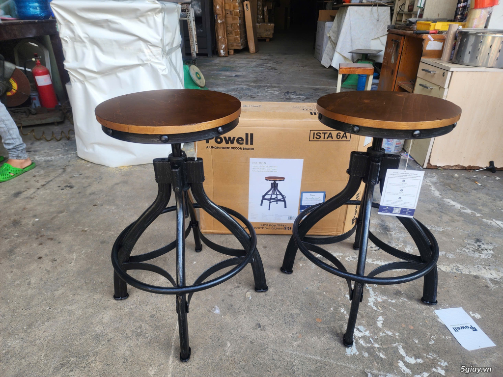 (Shock + giảm 50%): thanh lý ghế tròn xuất khẩu thị trường Mỹ - 1