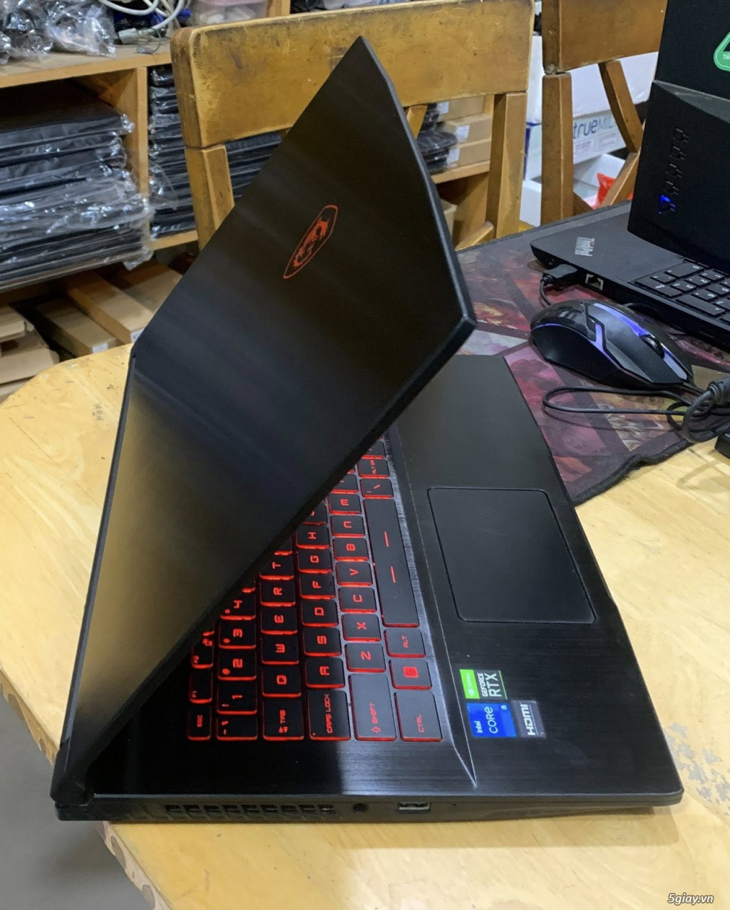 MSI GF63 Thin Core i5-12450H Ram 16GB SSD 512GB 2 VGA Rời RTX 4050 FHD - 4