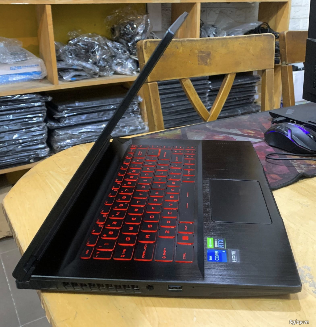 MSI GF63 Thin Core i5-12450H Ram 16GB SSD 512GB 2 VGA Rời RTX 4050 FHD - 3