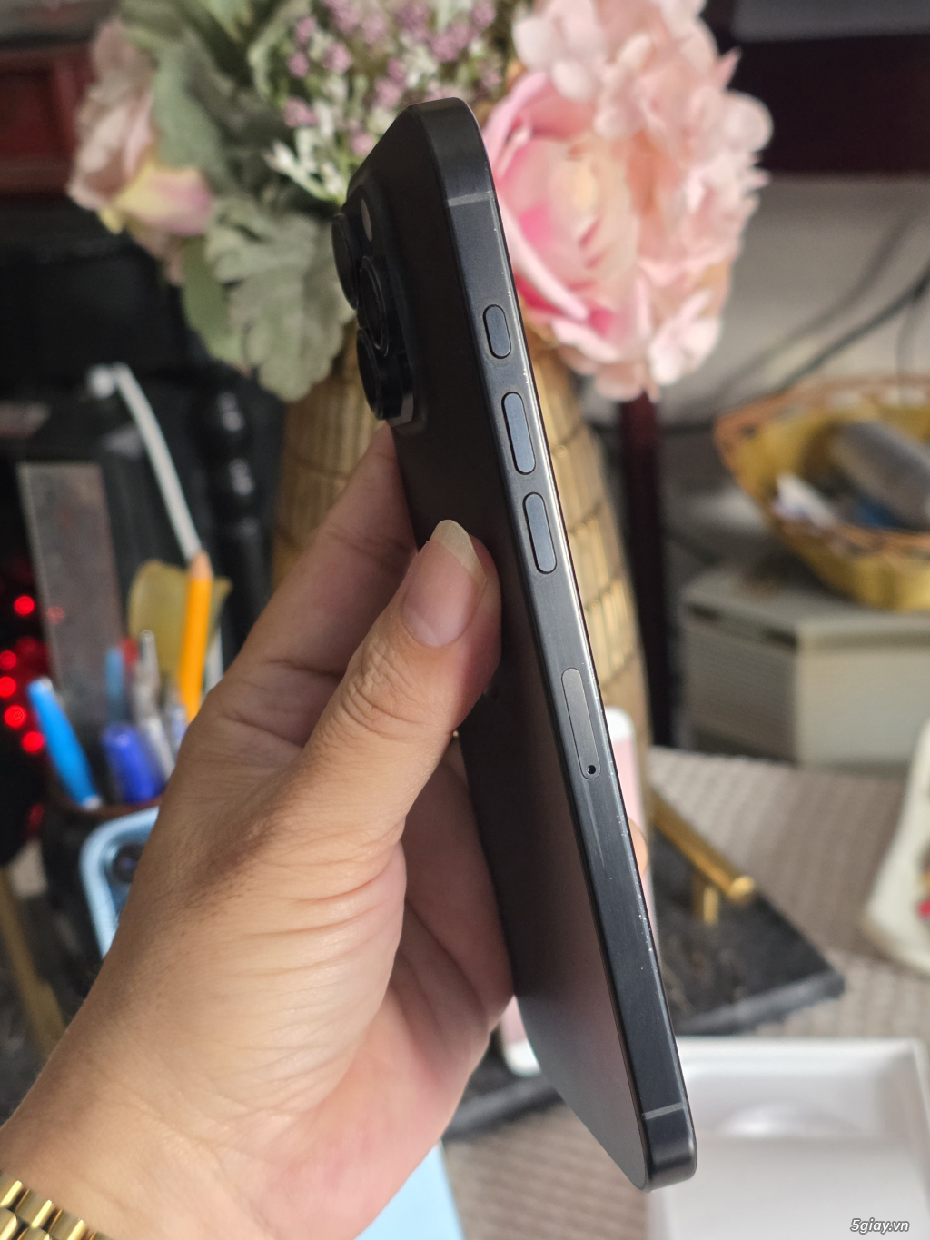 16 Pro max 256G Black VN. Full box. Pin 90% ! - 2