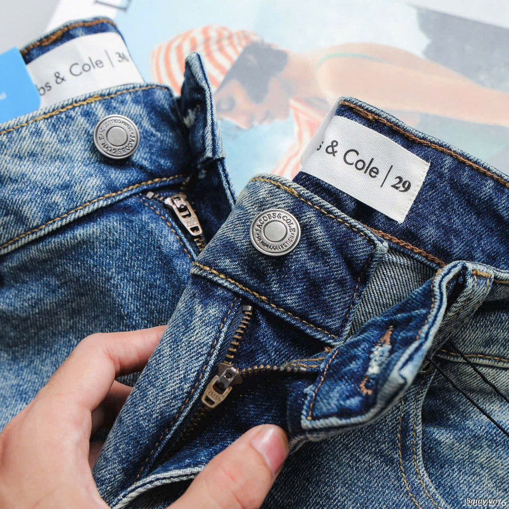 Quần jean nam Jacobs Cole – Tạo cảm giác cân đối, gọn gàng và đầy phon - 3