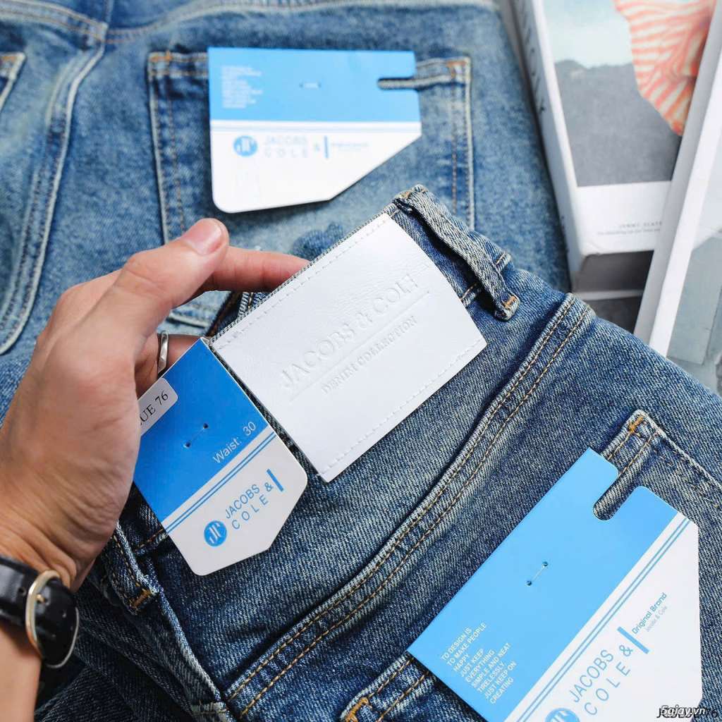 Quần jean nam Jacobs Cole – Tạo cảm giác cân đối, gọn gàng và đầy phon - 4