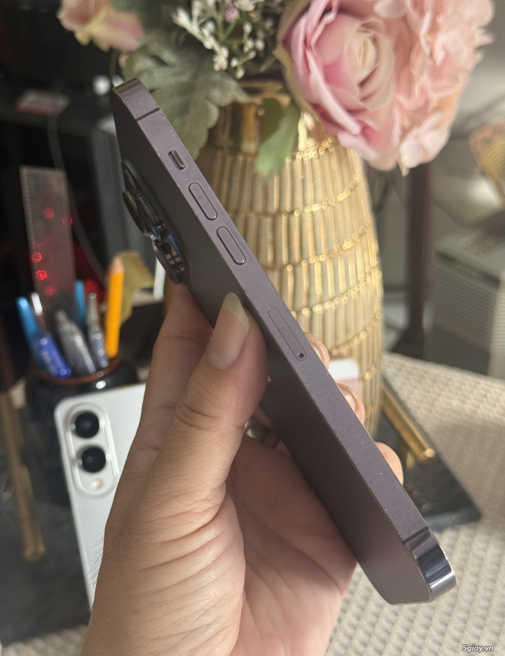 14 Pro max 128G Tím VN. Pin 82%... Zin ! - 2