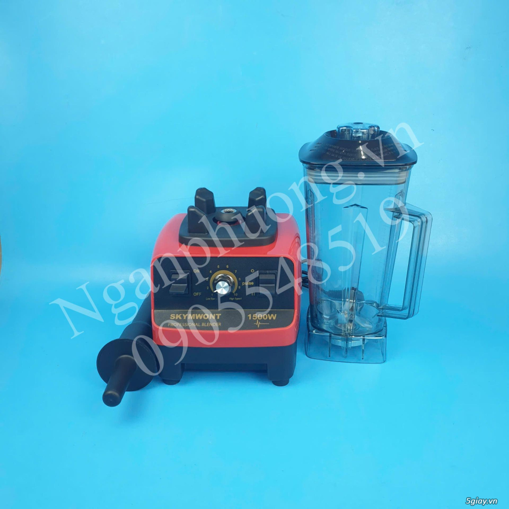 Máy xay sinh tố công nghiệp, ép trái cây dùng quán cafe, kinh doanh - 5