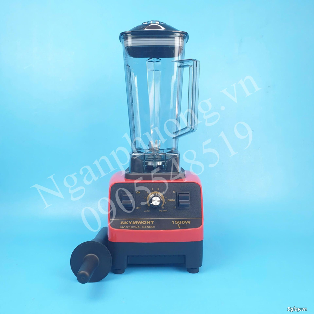 Máy xay sinh tố công nghiệp, ép trái cây dùng quán cafe, kinh doanh - 4