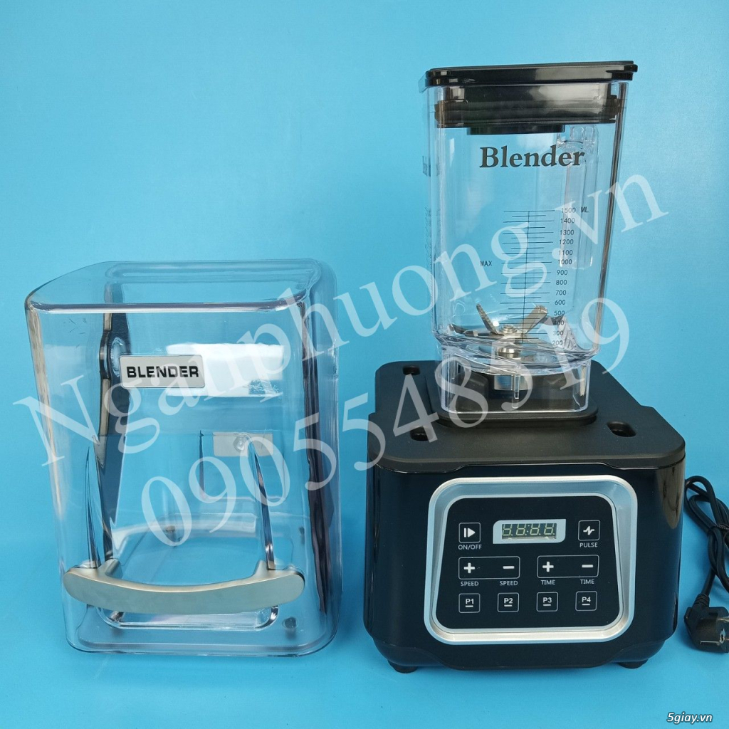 Máy xay sinh tố công nghiệp Skymwont - Blender - German dùng cho quán - 18
