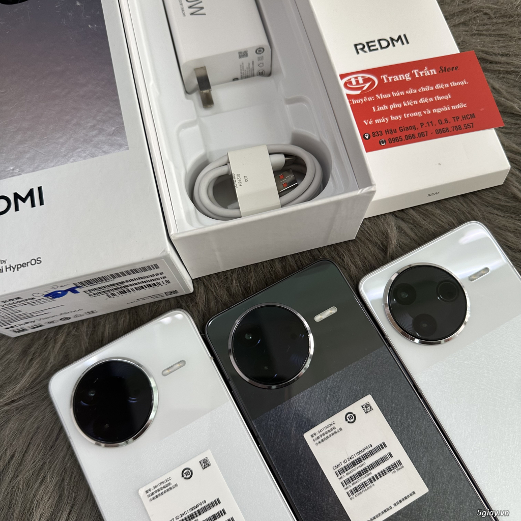 Xiaomi Redmi K80 Fullbox likenew rom quốc tế, có trả góp