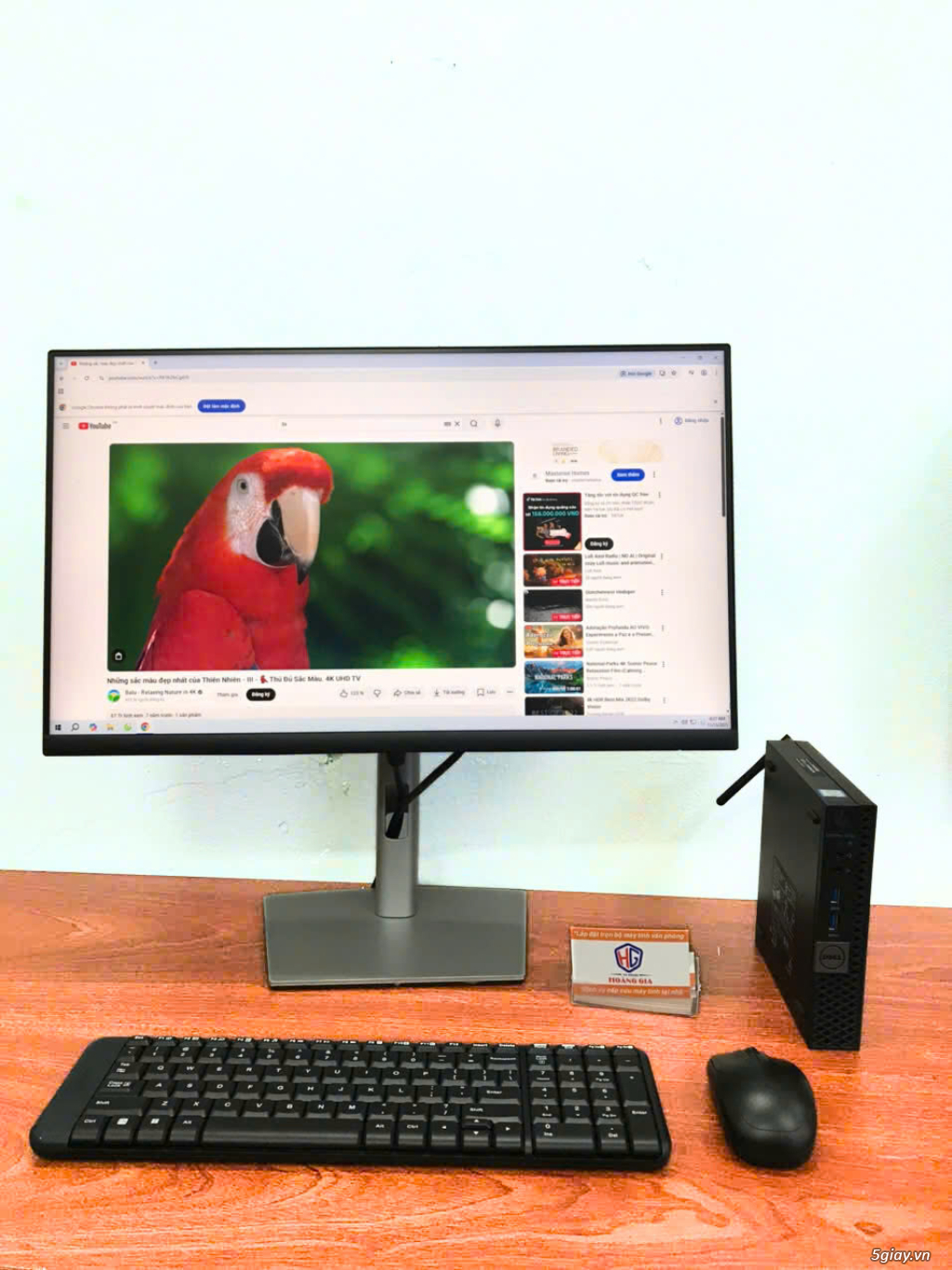 dell optiplex 5050 micro mini i5 6500t ram8g ssd256 phím chuột - 3