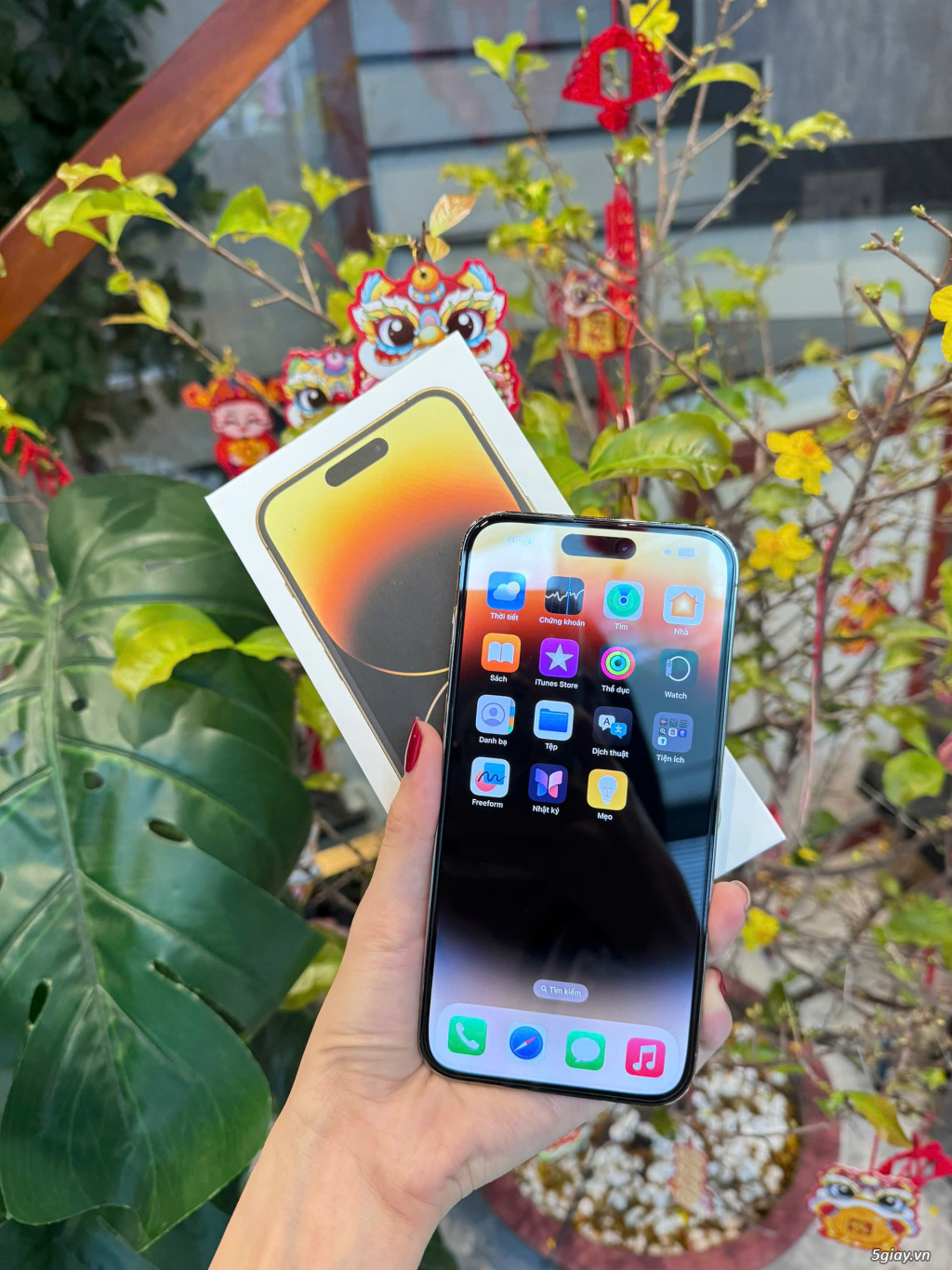 Iphone 14 Pro Max 256gb vàng gold mã Việt Nam . - 1
