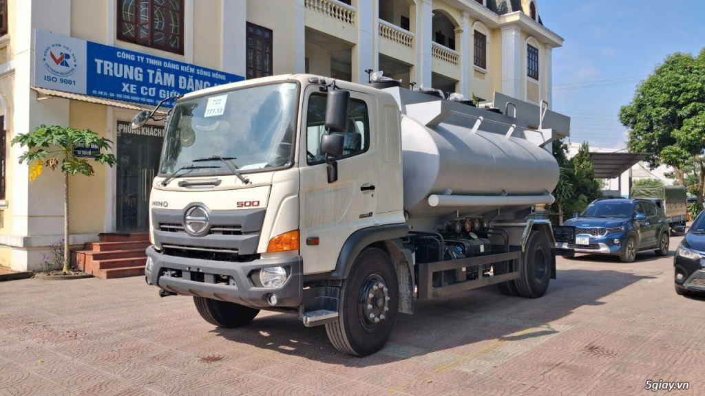 Xe bồn chở xăng dầu HINO 11 khối - 2