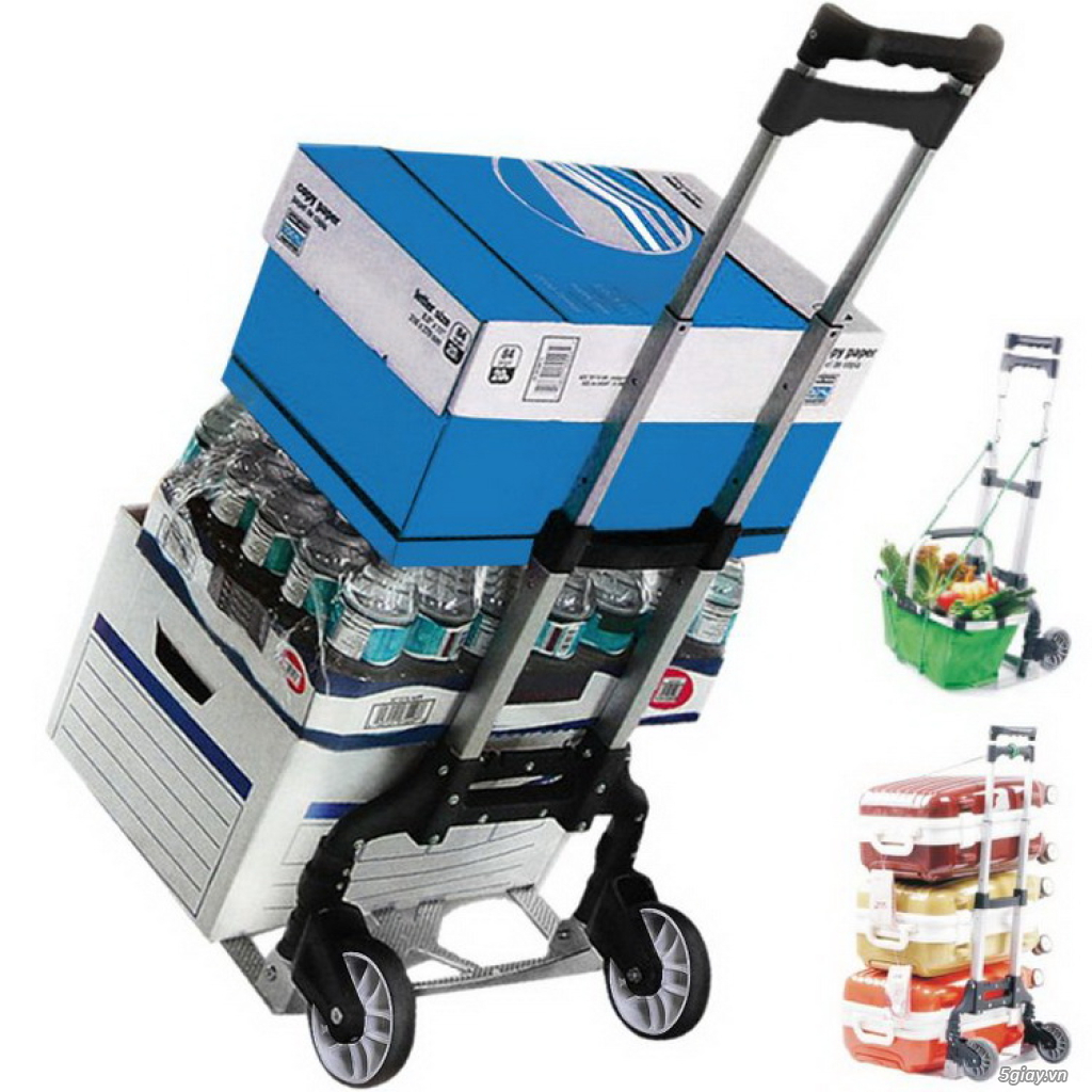 Bán Xe đẩy hàng bằng tay 4 bánh, Xe đẩy hàng cao cấp Nikawa - 26