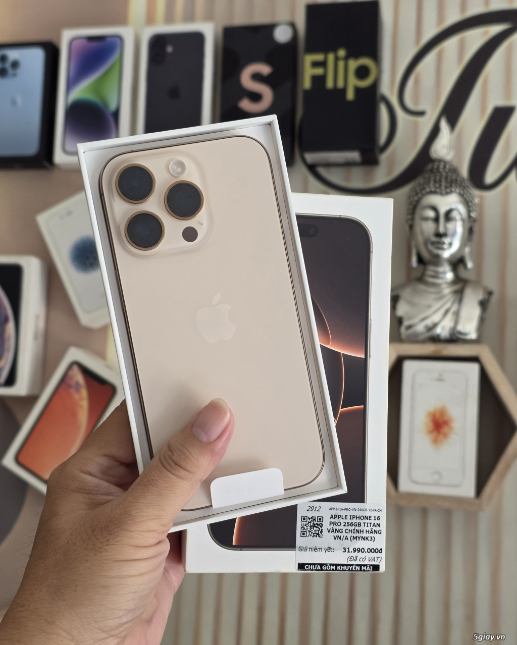 16 Pro 256G Desert VN/A. Pin 91%. BH 1/2026