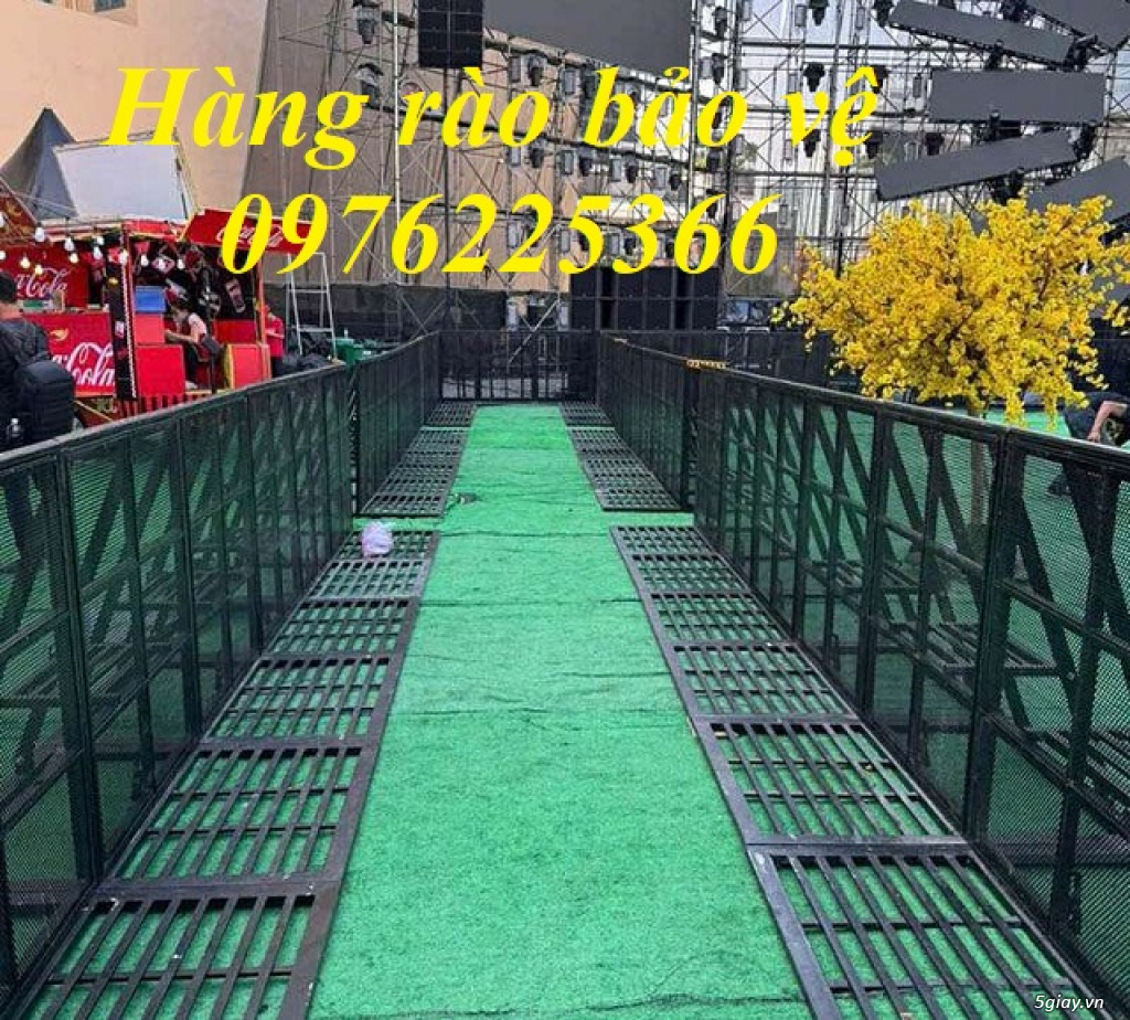 Hàng rào sự kiện, hàng rào sân khấu, hàng rào chắn - 3