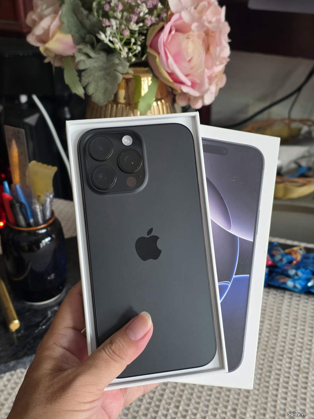 16 Pro max 256G Black VN/A. BH 29/9/2026