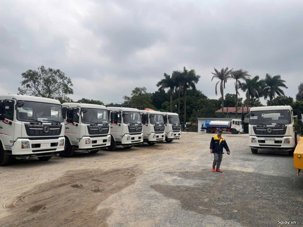 Xe bồn phun nước rửa đường dongfeng - 1