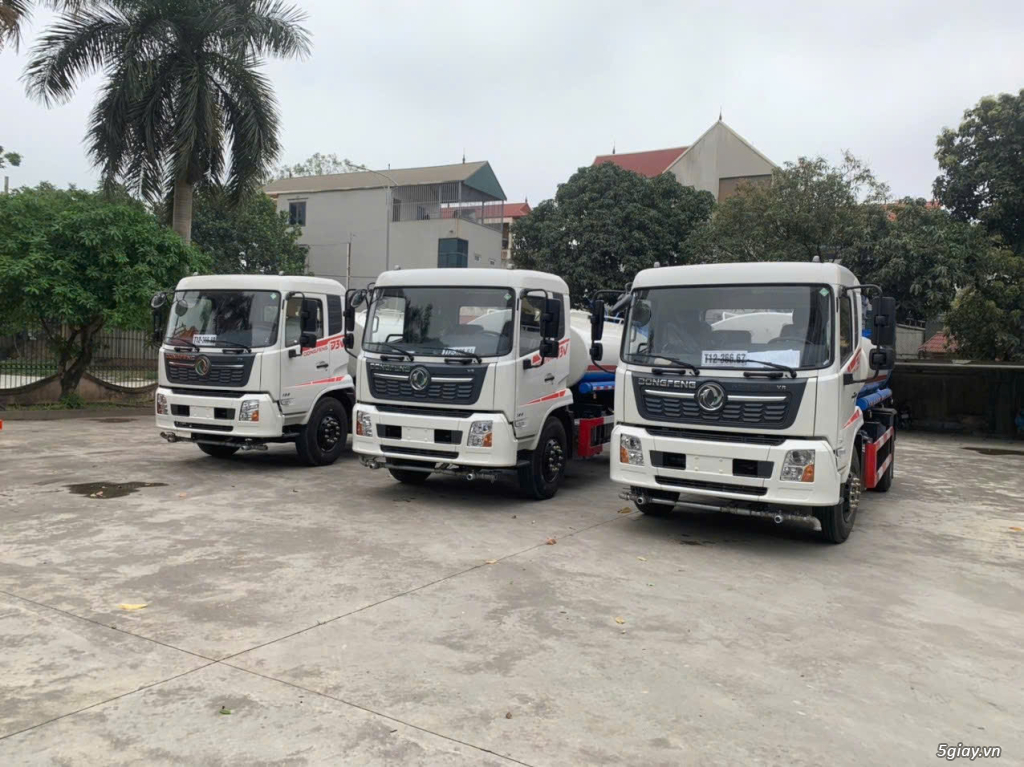 Xe bồn phun nước rửa đường dongfeng - 2
