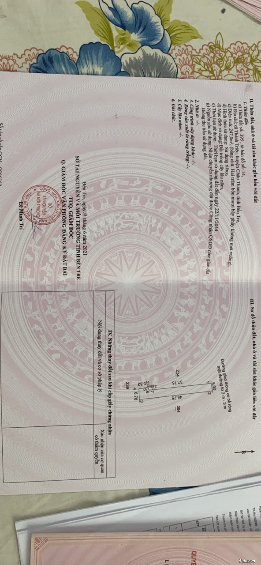 7 TỶ!!! – LÔ ĐẤT MẶT TIỀN ĐƯỜNG NGÔ CHÍ QUỐC! - 3