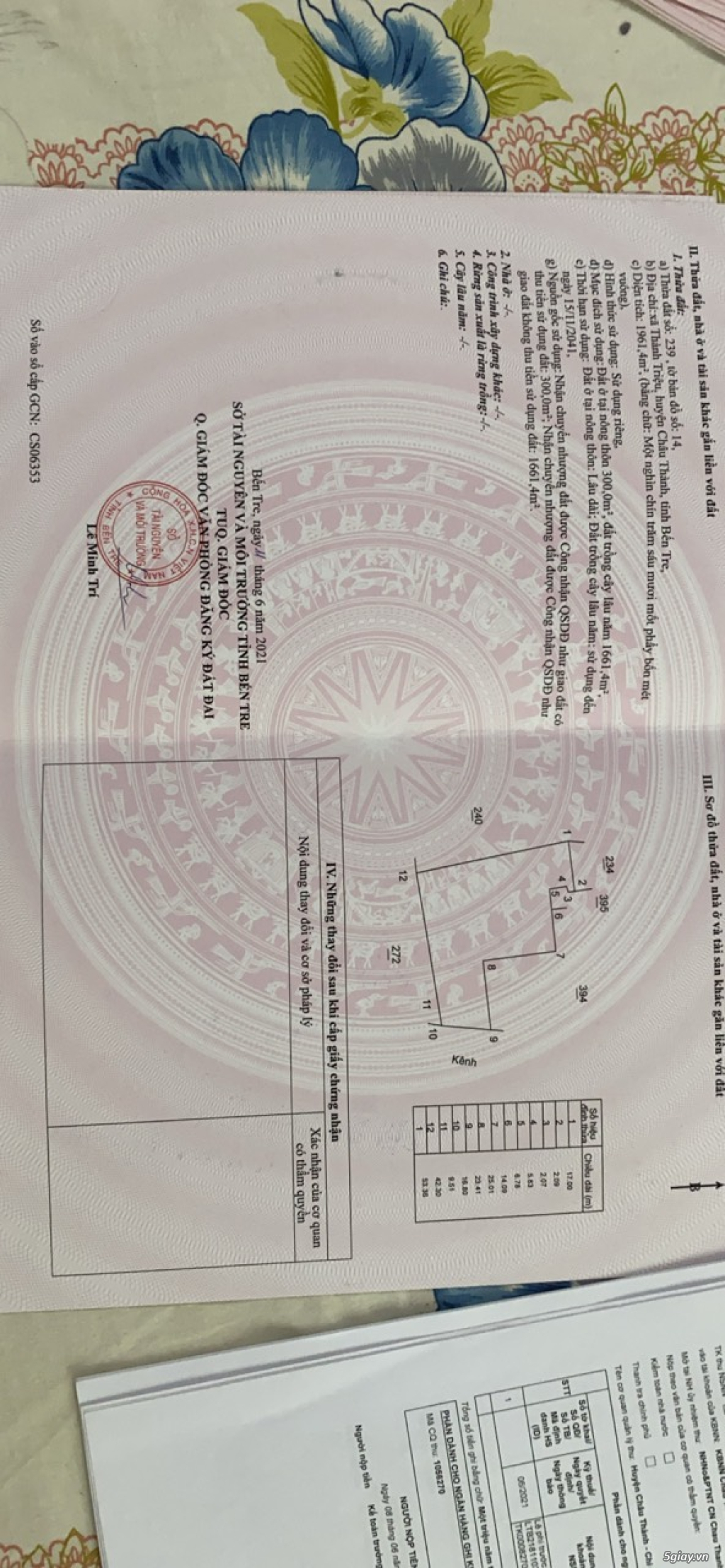 7 TỶ!!! – LÔ ĐẤT MẶT TIỀN ĐƯỜNG NGÔ CHÍ QUỐC! - 2